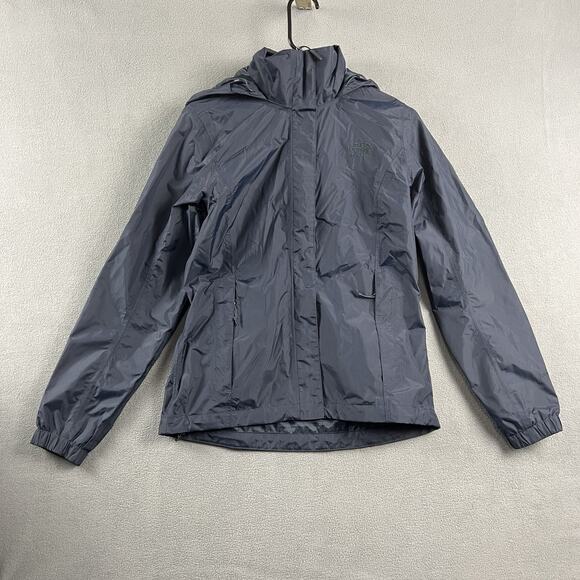 The North Face Jacket Womens Small Blue DryVent Full Waterproof Outdoor - Picture 1 of 10